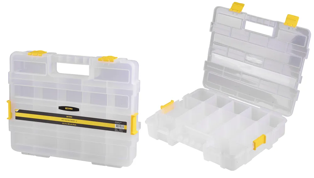 Spro HD Tackle Box doppelseitig 32 x 27 x 8 cm-