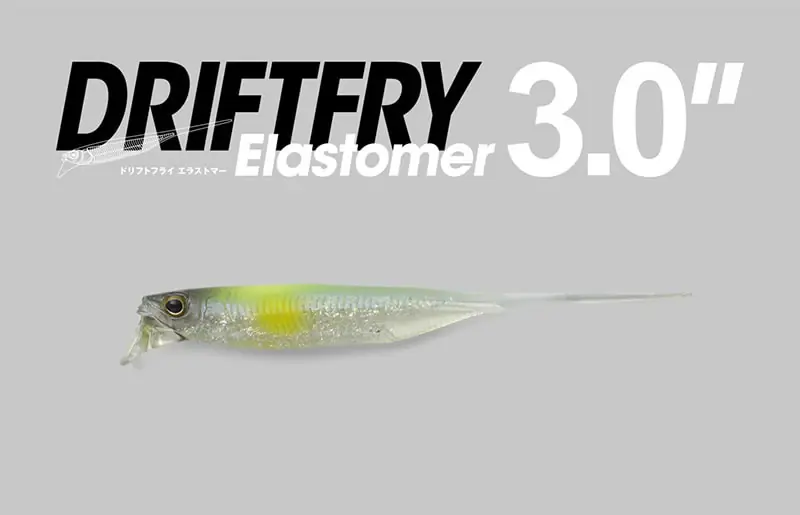 Jackall Driftfry 3.0" Elastomer