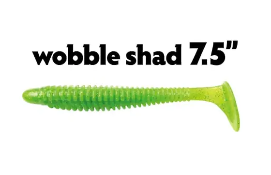 Noike Wobble Shad 7.5"