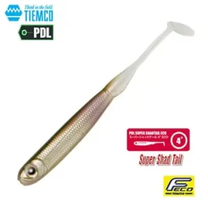 Tiemco PDL Super Shad Tail 4"