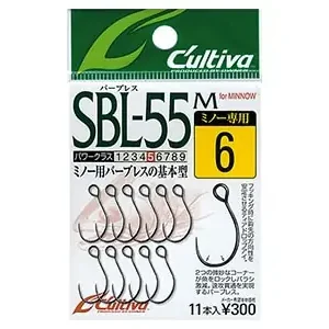 Owner SBL-55M Minnow Hooks