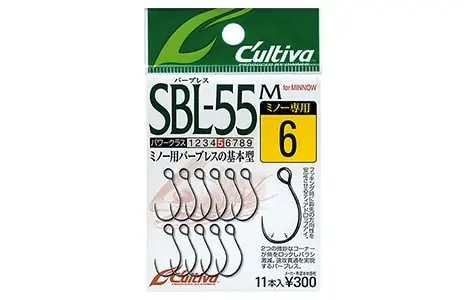 Owner SBL-55M Minnow Hooks