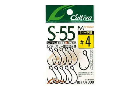 Owner S-55M Minnow Hooks