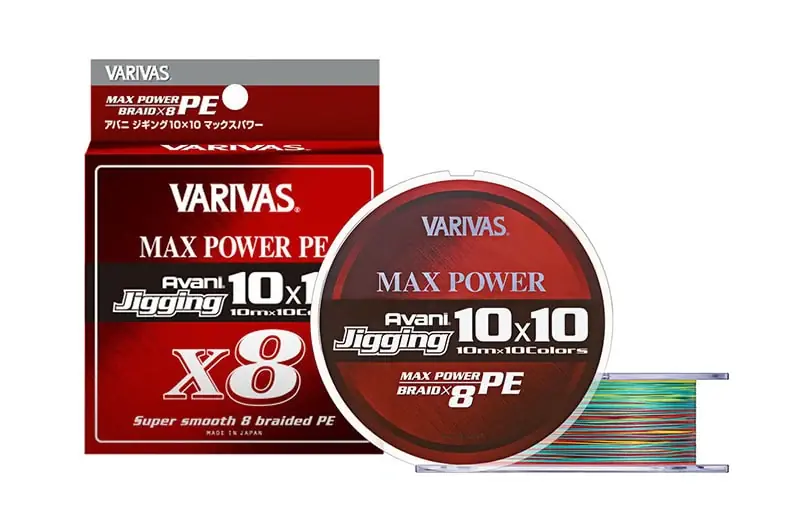 Varivas Avani Jigging 10x10 Max Power PE x8