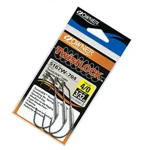 Owner TwistLock Weighted Worm Hooks