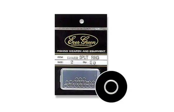 Evergreen Stainless Split Ring