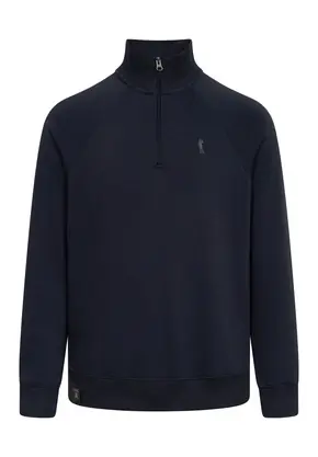 Halfzip Sweatshirt "Basic Kippes"